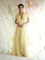 camelia φόρεμα in yellow