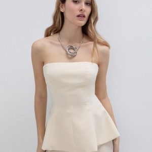 Strapless τοπ εβαζέ