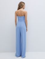 Off shoulder ολόσωμη φόρμα με ζώνη - Image 2