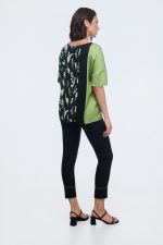 Μπλούζα απο βισκόζη με σχέδιο - Image 2