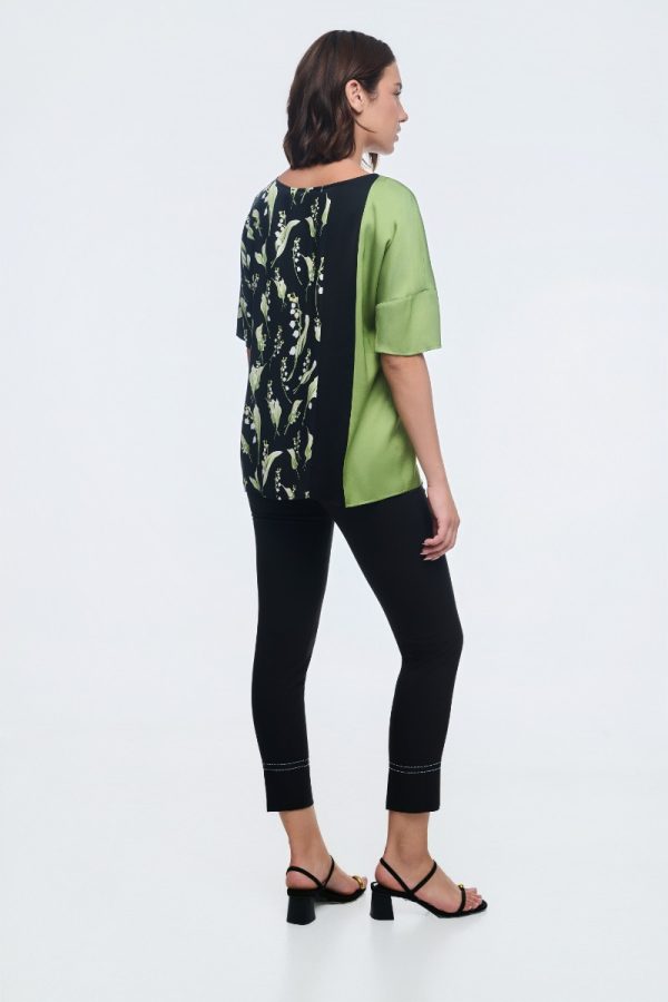 Μπλούζα απο βισκόζη με σχέδιο - Image 2