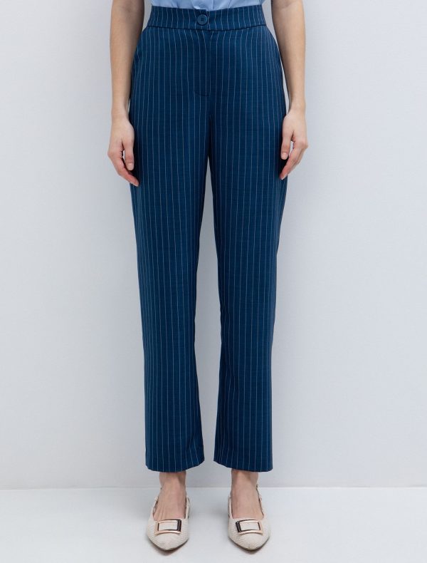 Ριγέ παντελόνι σε ίσια γραμμή - Image 3