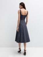 Midi φόρεμα denim όψη - Image 2