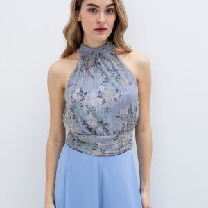 Halter τοπ φλοράλ