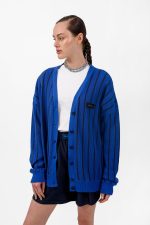 SMOOTH CARDIGAN BLUE - Image 3
