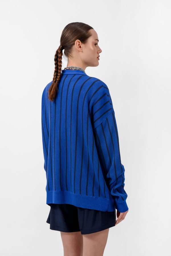 SMOOTH CARDIGAN BLUE - Image 2