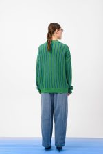 SMOOTH CARDIGAN GREEN - Image 2