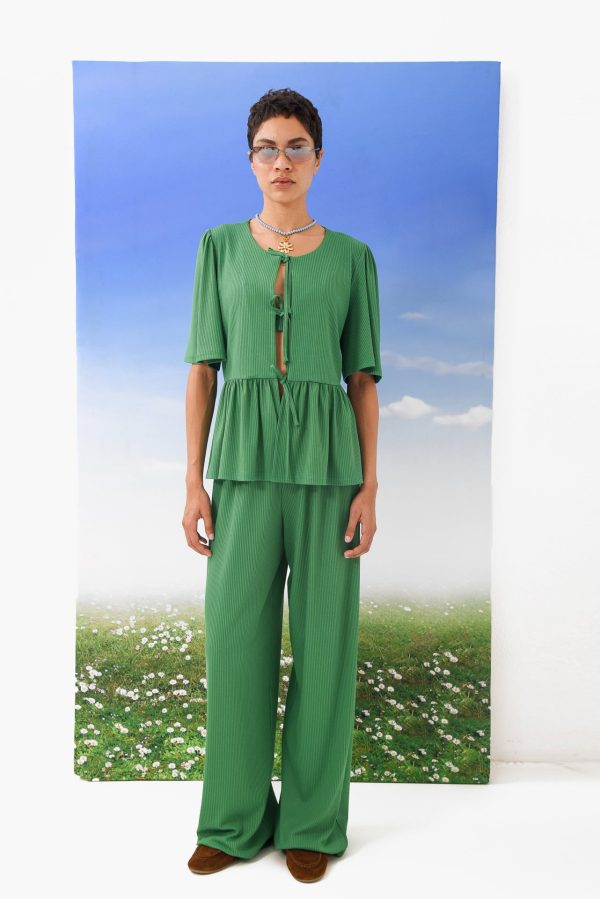 TANNED TOP GREEN - Image 1