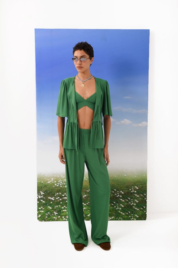 TANNED PANTS GREEN - Image 1