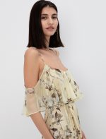 Φλοράλ φόρεμα με βολάν - Image 2