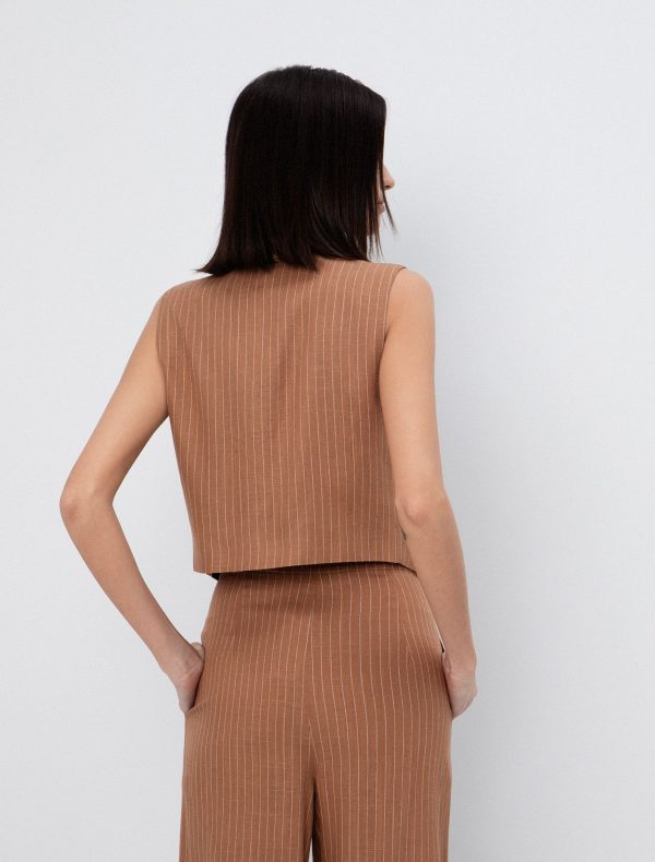 Ριγέ γιλέκο σε ριχτή γραμμή - Image 3