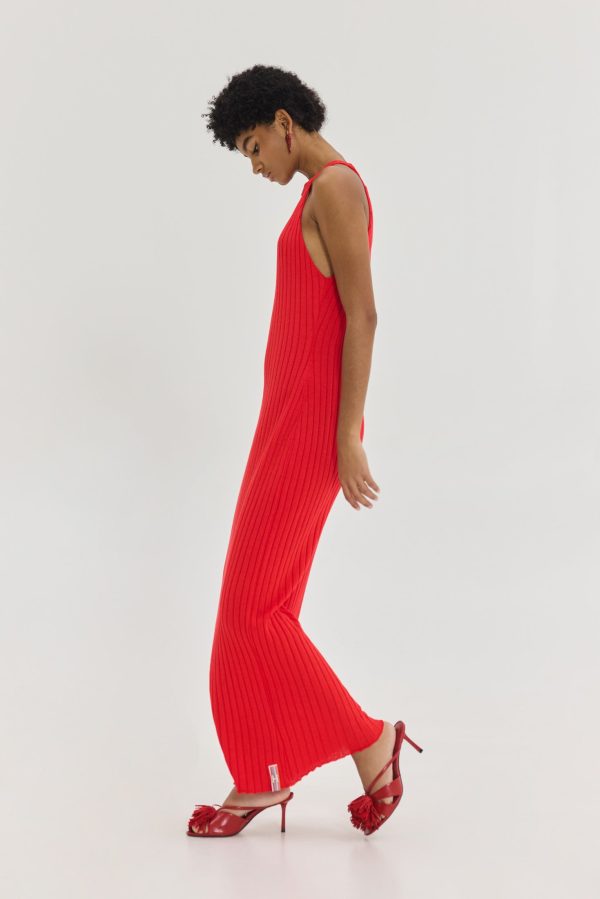 Abby Dress (Red) - Image 1