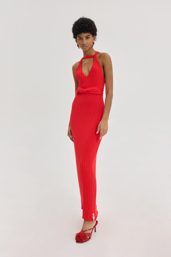 Abby Dress (Red) - Image 4