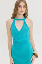 Abby Dress (petrol) - Image 2