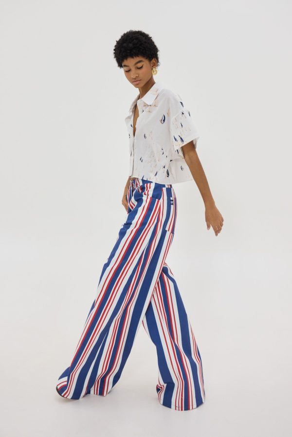 Salem Denim Pants (nautica stripes ) - Image 2
