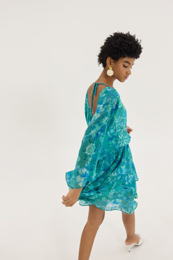 Celine Dress (petrol) - Image 1