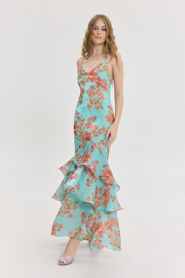 Olsi Dress (Aqua) - Image 3