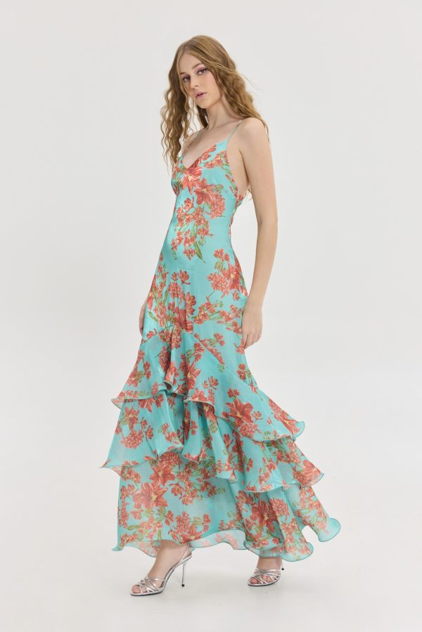 Olsi Dress (Aqua) - Image 1