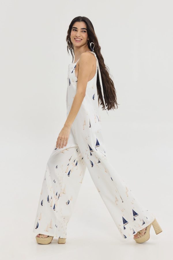 Micaela Jumpsuit (White) - Image 2