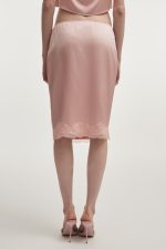 NAIA MIDI SKIRT PINK - Image 3