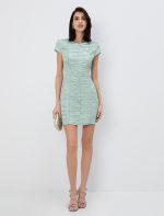 Shiny φόρεμα ανάγλυφο