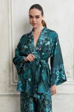 RICH TEAL PYJAMA SET - Image 2