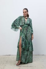 COBRA POLYMORPHIC KIMONO DRESS