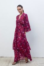 AMANDA POLYMORPHIC KIMONO DRESS