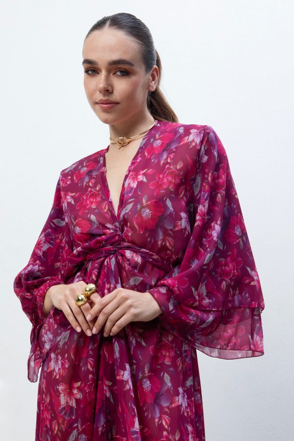 AMANDA POLYMORPHIC KIMONO DRESS - Image 3