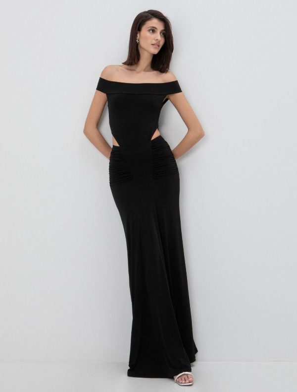 Jersey μάξι φούστα με σούρα - Image 1