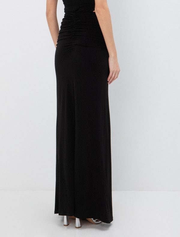 Jersey μάξι φούστα με σούρα - Image 2