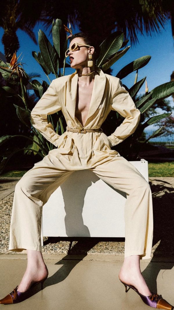 PURE JUMPSUIT BUTTER YELLOW - Image 1