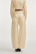 PURE BARREL TROUSERS BUTTER YELLOW - Image 2
