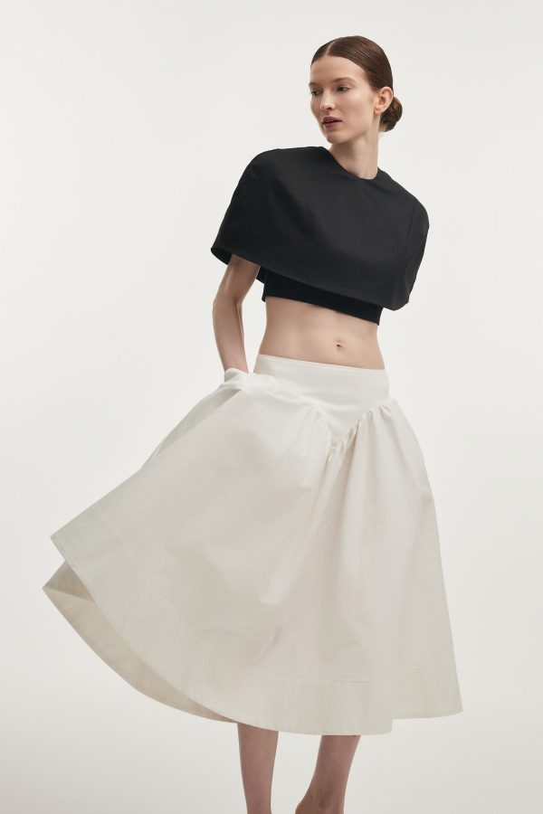 LETICIA CAPE TOP BLACK - Image 3