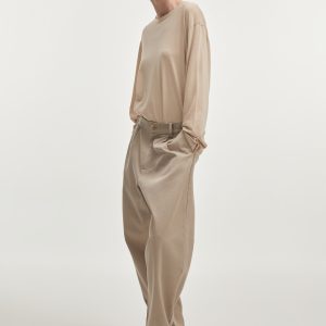 MUSE TROUSERS GREIGE