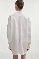 STILL LIFE SHIRT DRESS WHITE - Image 2