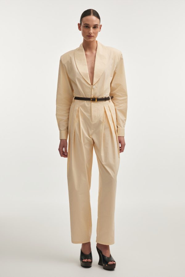 PURE JUMPSUIT BUTTER YELLOW - Image 3
