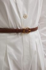 ROCKY LEATHER BELT TERRACOTTA BROWN - Image 2