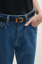 ROCKY LEATHER BELT TERRACOTTA BLACK - Image 2