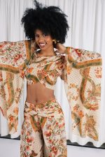CALYPSO TOP WIDE SLEEVES