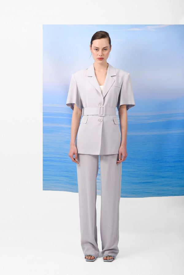 MELTEMI BLAZER light grey - Image 1