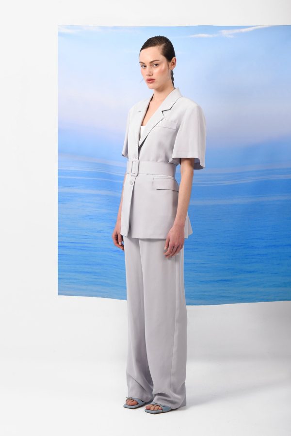 MELTEMI BLAZER light grey - Image 2
