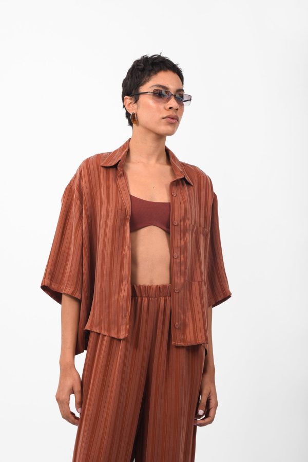 CAYO SHIRT TERRACOTTA - Image 2