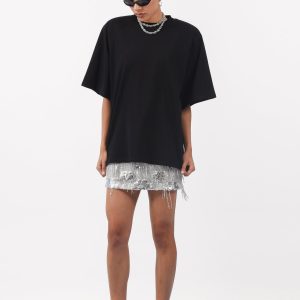 CHECK IN T-SHIRT BLACK