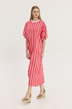 Bronx Dress (Pink Stripes)