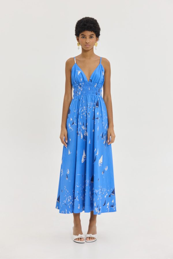 Chloe Dress (Blue) - Image 3