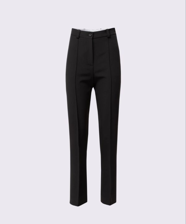 Screenshot BLACK TAILORED PANTS WITH NERVIR - Image 1