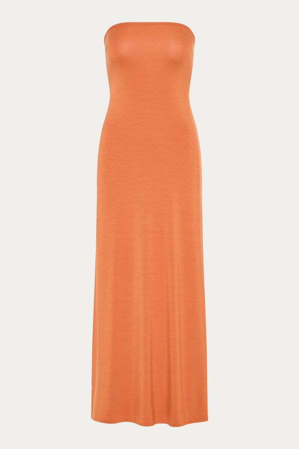 ALLURA DRESS camel - Image 2