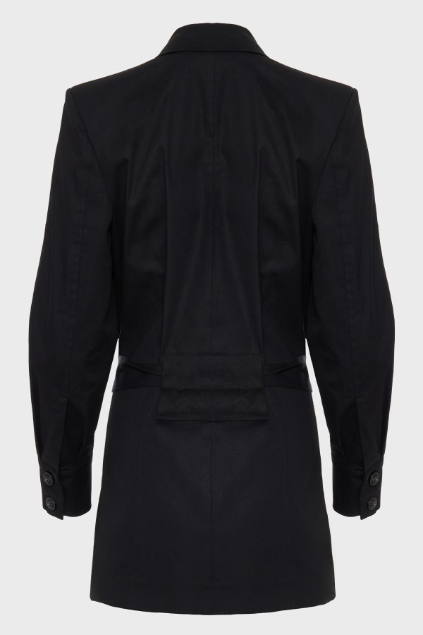 LETICIA BLAZER DRESS BLACK - Image 2