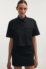 STILL LIFE SHIRT black